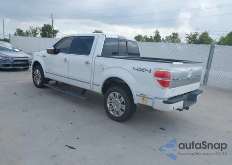 2011 Ford F-150 Platinum из США, поврежденный, VIN 1FTFW1ET3BFC92681